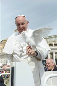 Pope Francis and the Dove